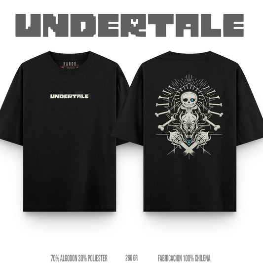 Kando Gaming Polera Heavy Oversize - Undertale - Sans
