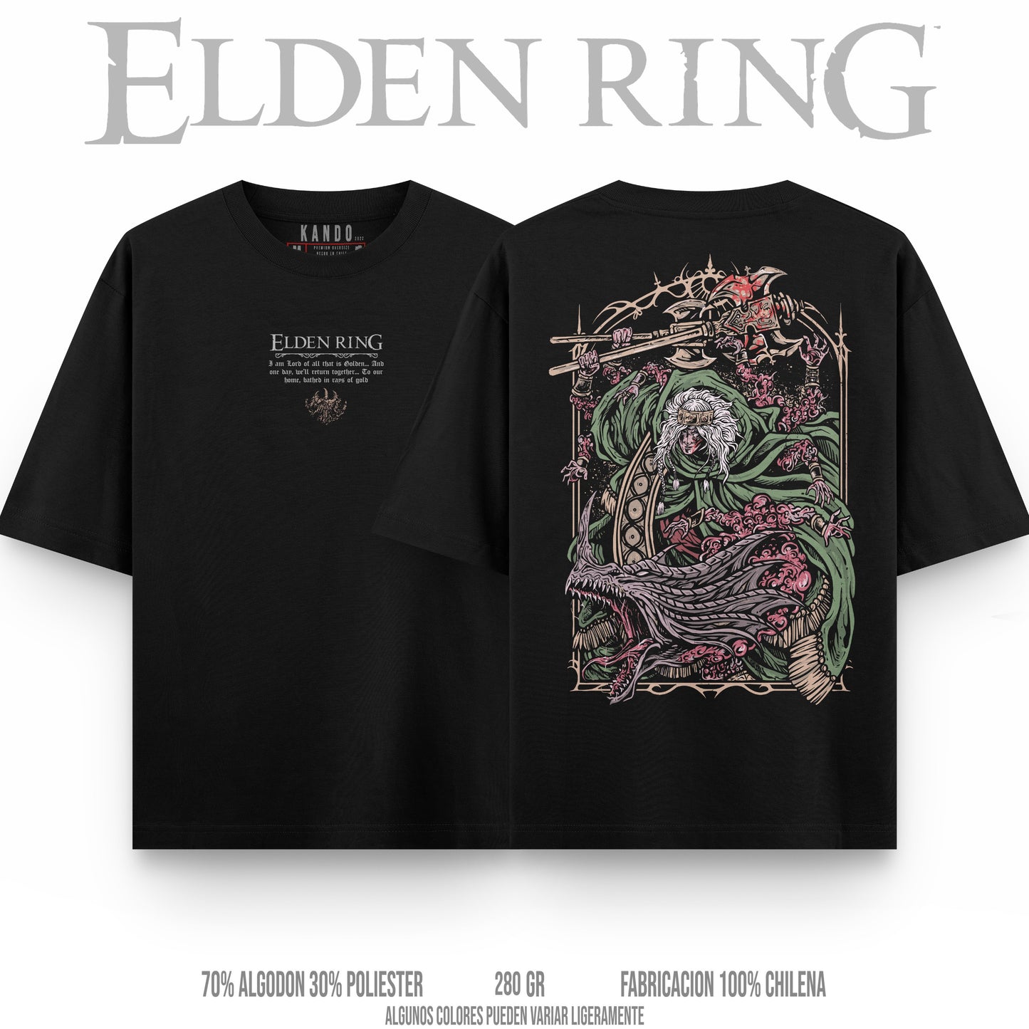 Kando Polera Stone Wash - Elden Ring - Godrick the Grafted