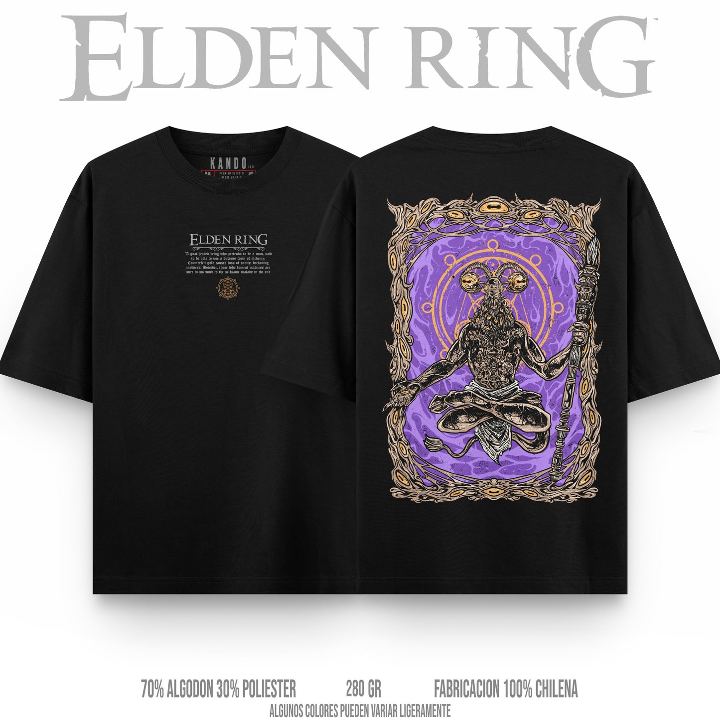 Kando Polera Stone Wash - Elden Ring - Libra Creature of Night