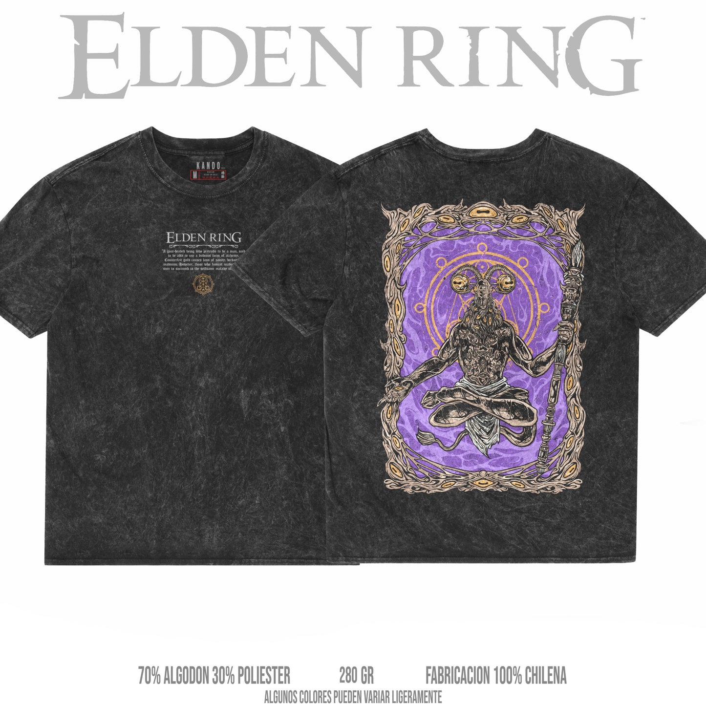 Kando Polera Stone Wash - Elden Ring - Libra Creature of Night