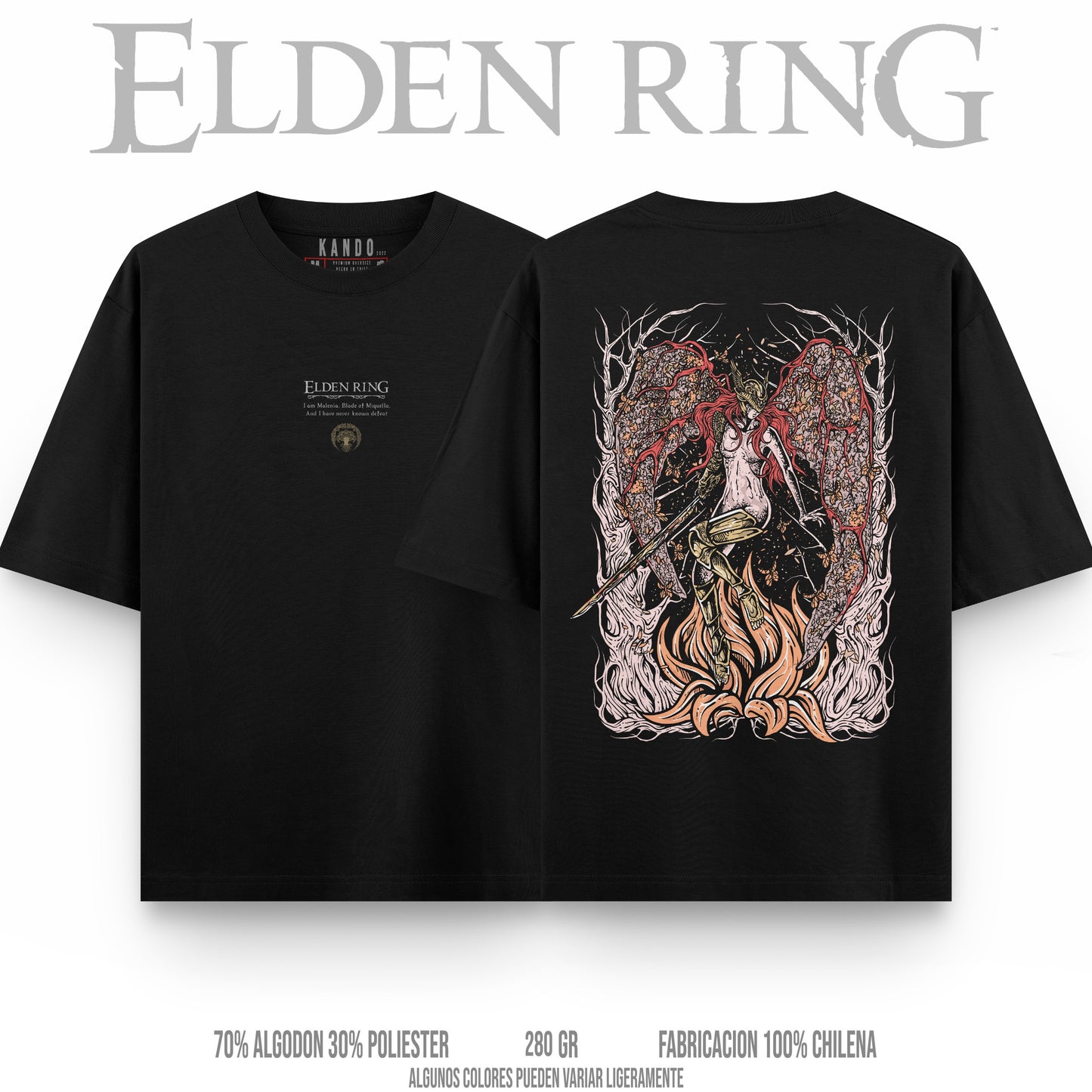 Kando Polera Stone Wash - Elden Ring - Malenia Blade of Miquella