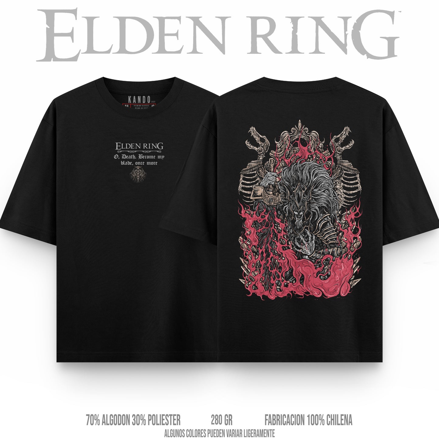 Kando Polera Stone Wash - Elden Ring - Maliketh the Black Blade