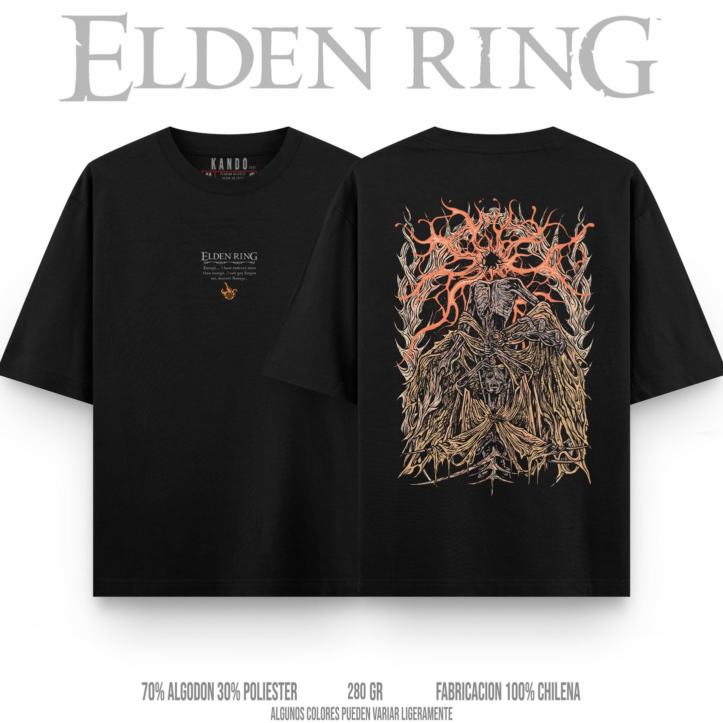 Kando Polera Stone Wash - Elden Ring - Midra Lord of Frenzied Flame v2