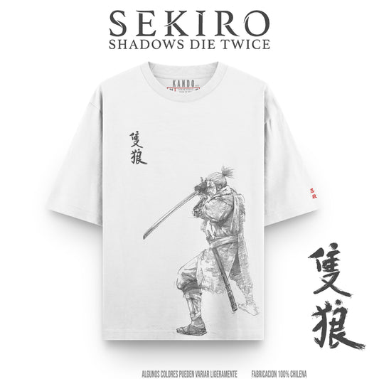 Kando Polera Heavy Oversize - Sekiro Shadows Die Twice - Wolf