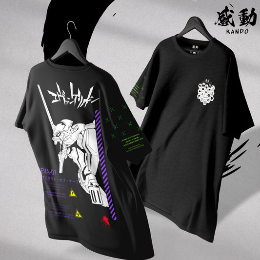 Kando Polera Oversize - Evangelion Eva 01