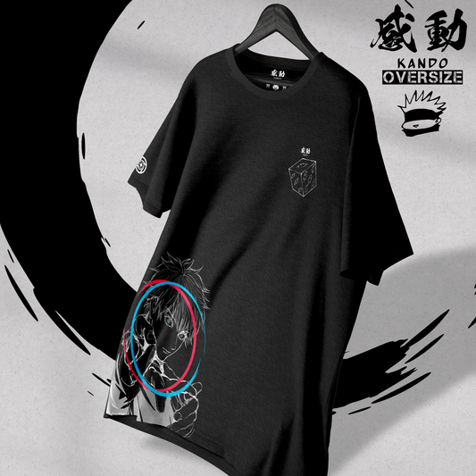 Kando Polera Oversize - Jujutsu Kaisen - Satoru Gojo