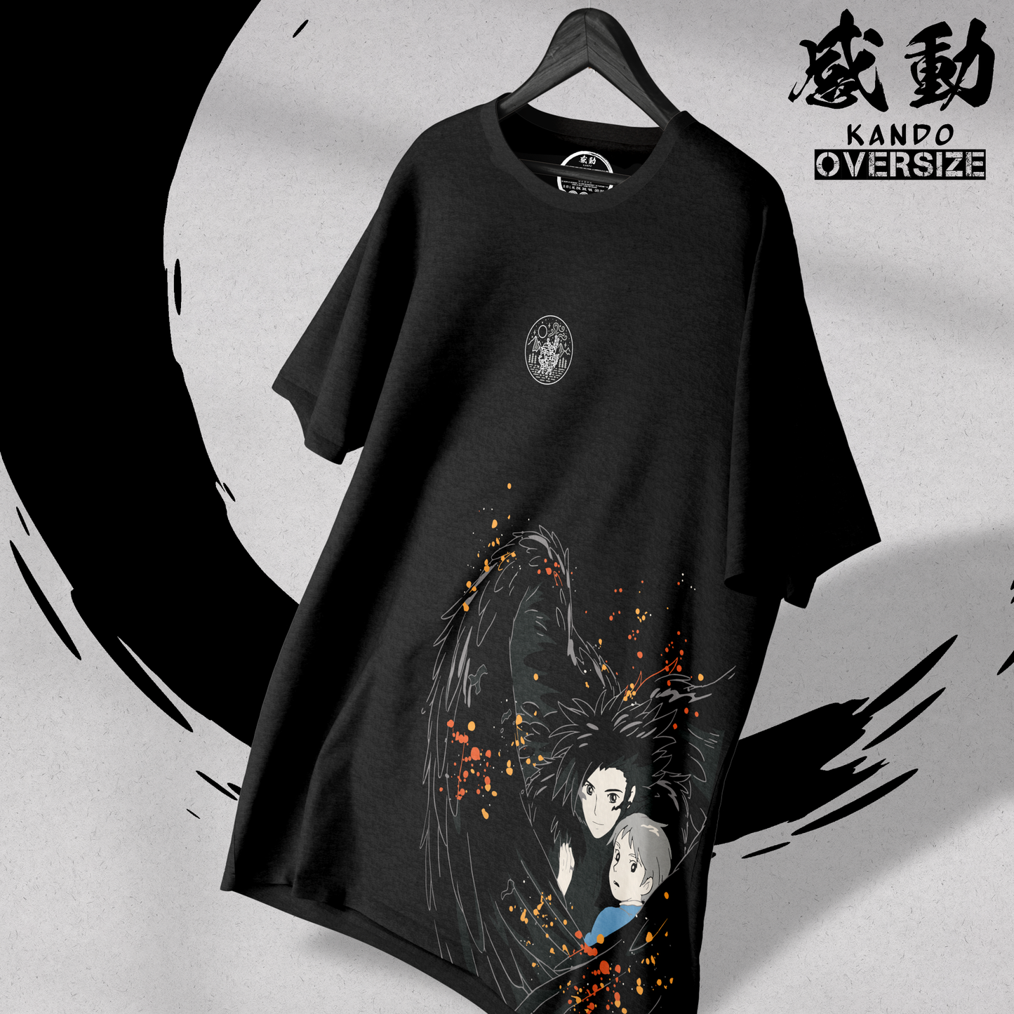 Kando Polera Oversize - Studio Ghibli - El Castillo Ambulante