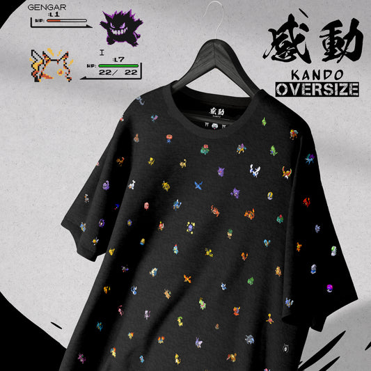 Kando Polera Oversize - Pokemon