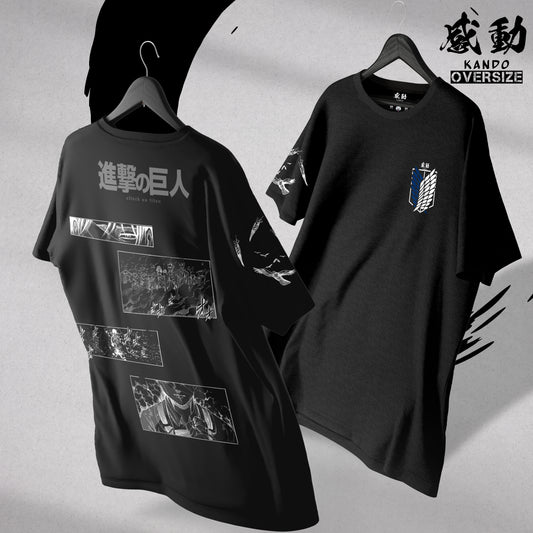 Kando Polera Oversize - Shingeki no Kyojin