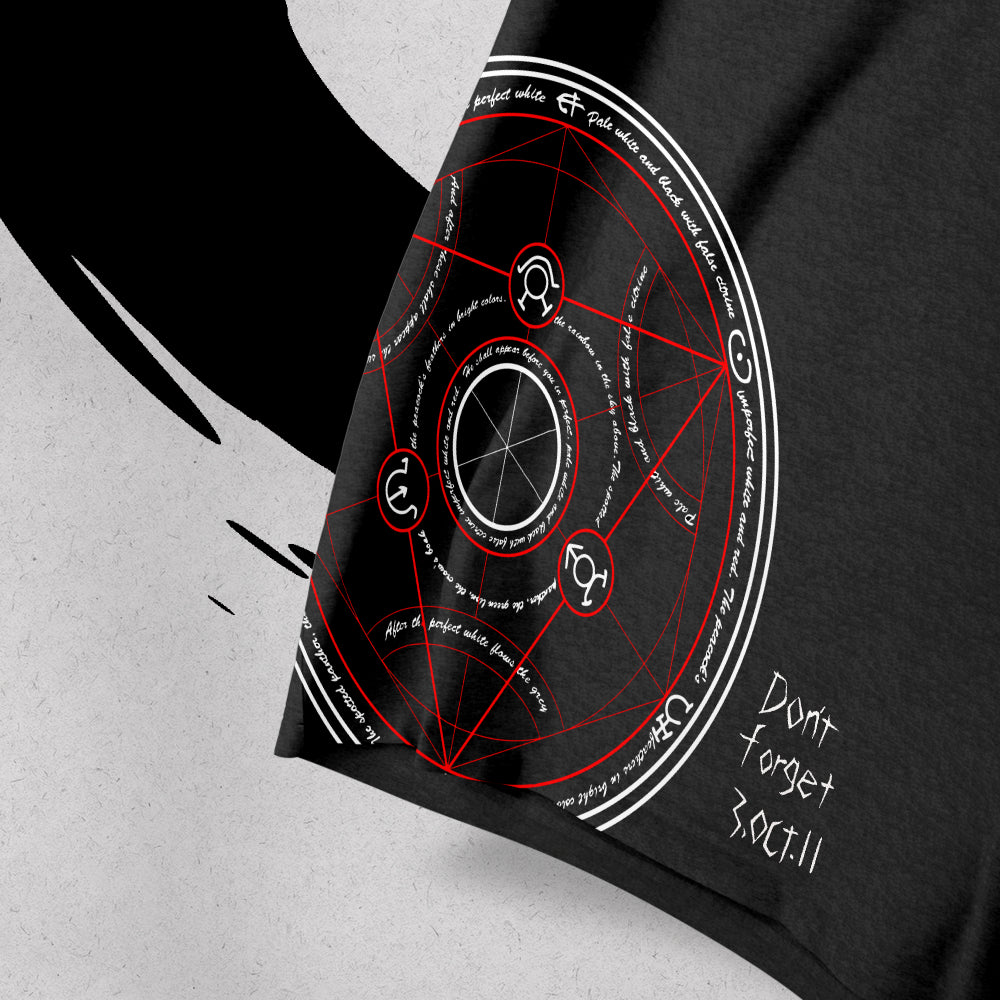 Kando Polera Oversize - Fullmetal Alchemist - don't forget