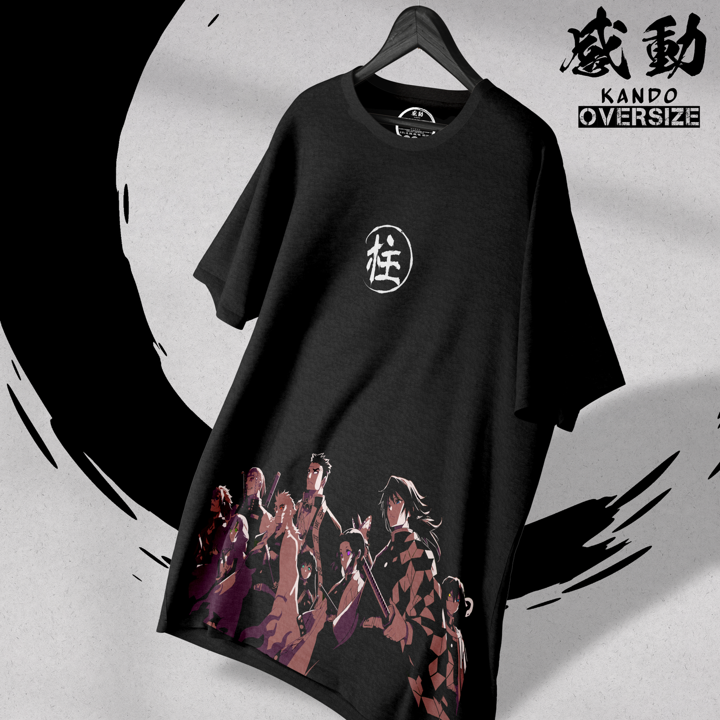 Kando Polera Oversize - Kimetsu no Yaiba - Hashira