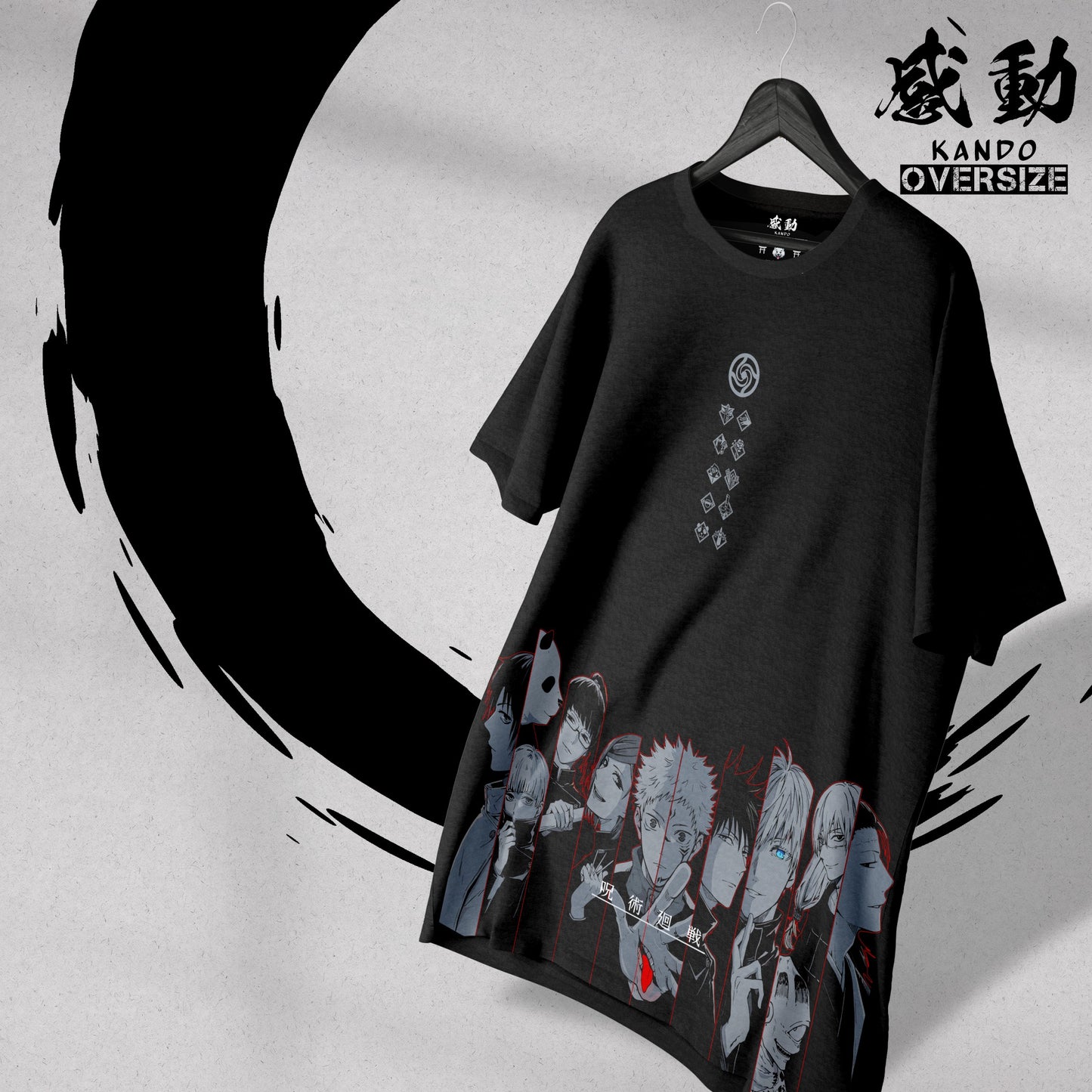 Kando Polera Heavy Oversize - Jujutsu Kaisen