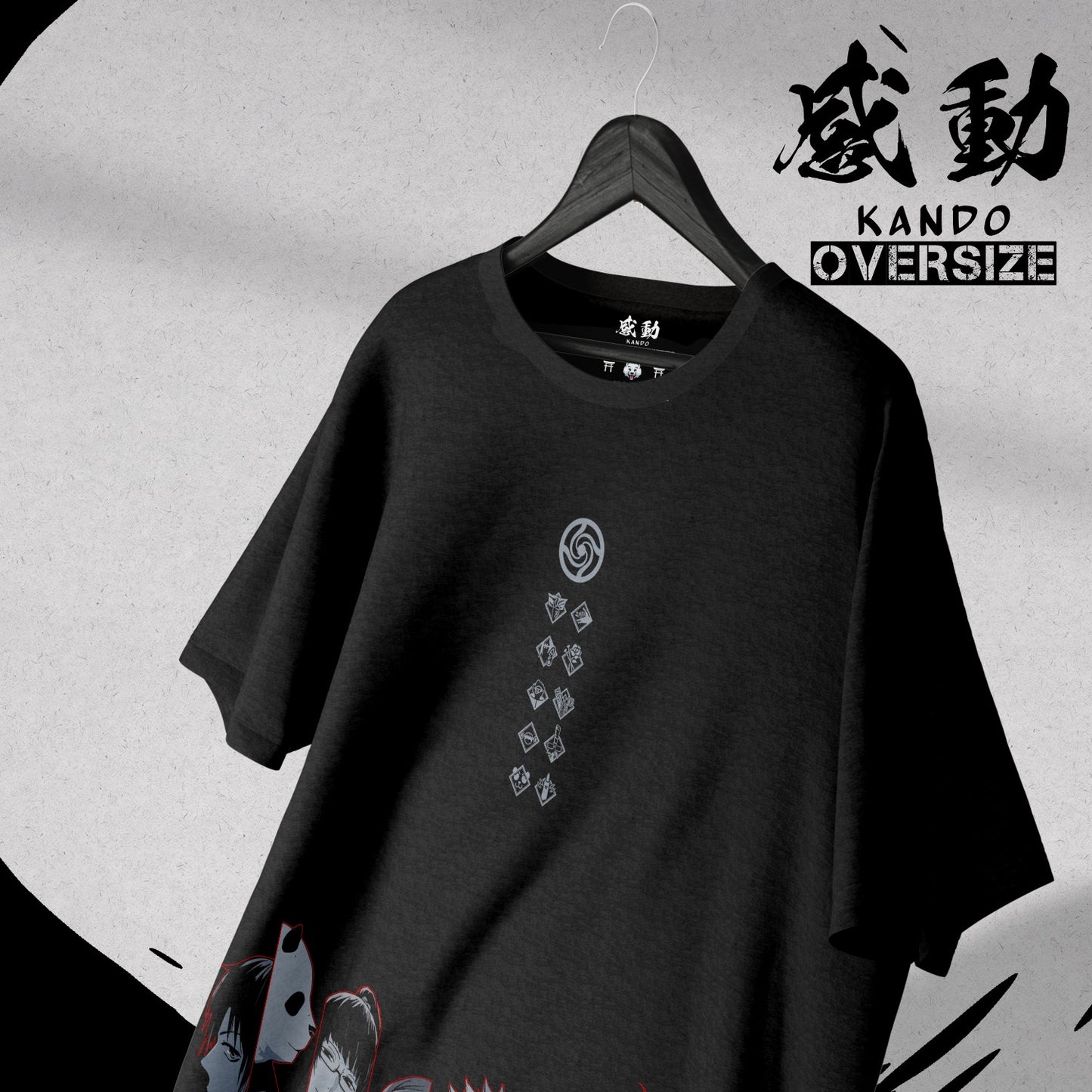 Kando Polera Heavy Oversize - Jujutsu Kaisen