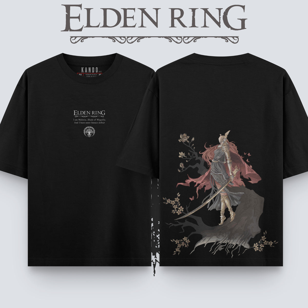 Kando Polera Oversize - Elden Ring - Malenia Blade of Miquella
