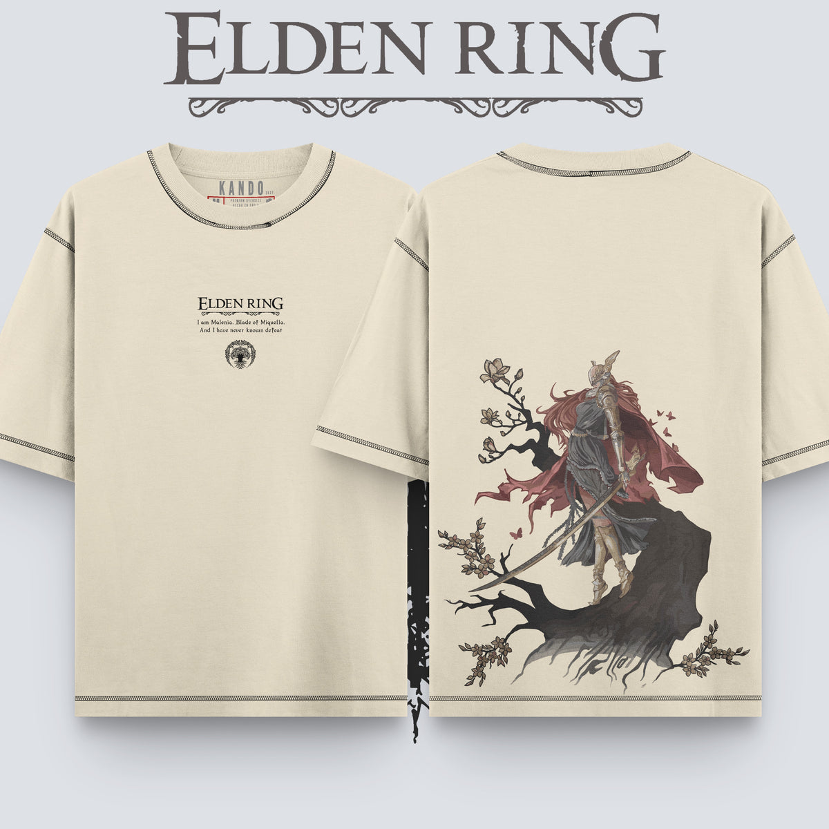 Kando Polera Oversize - Elden Ring - Malenia Blade of Miquella