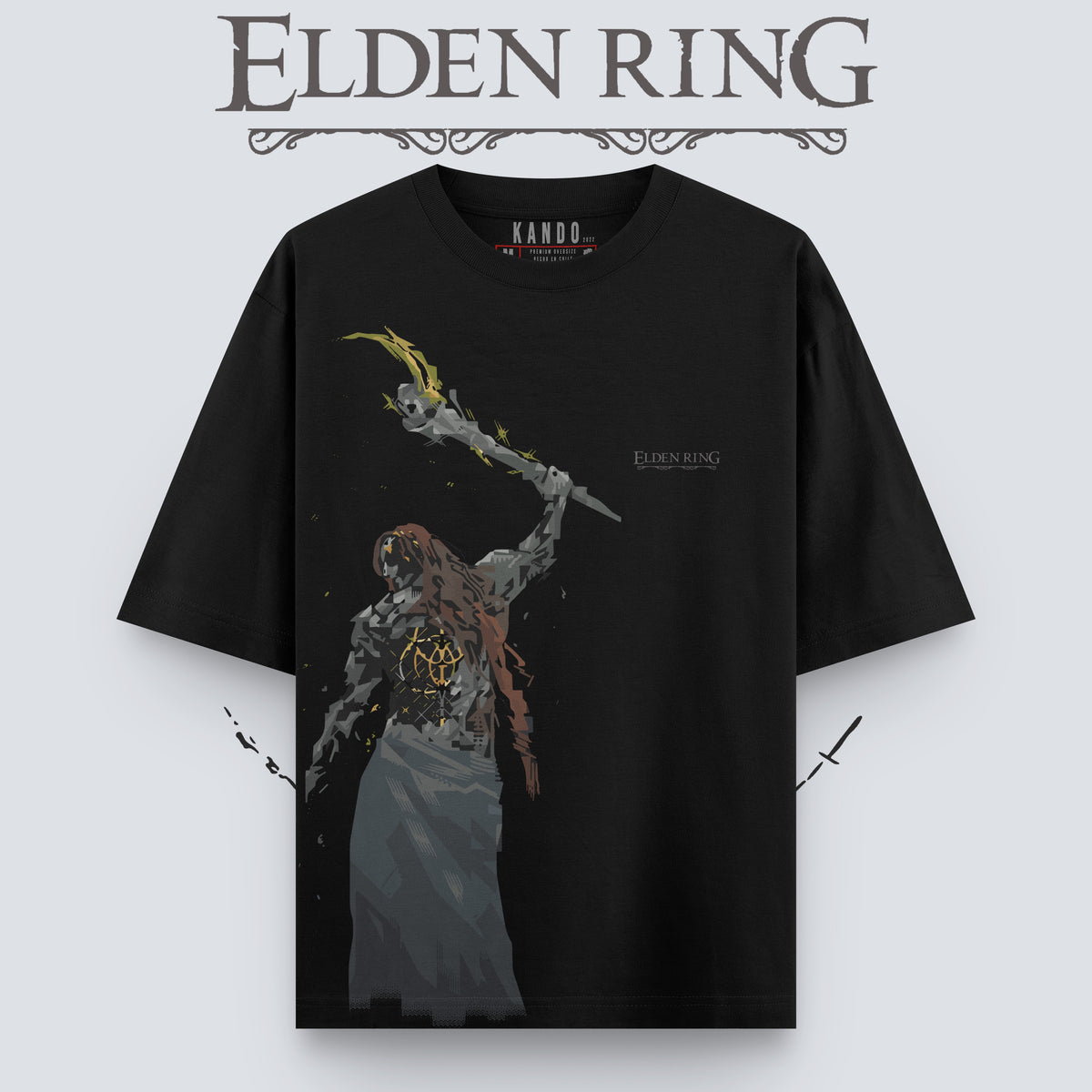 Kando Polera Oversize - Elden Ring - Radagon of the Golden Order