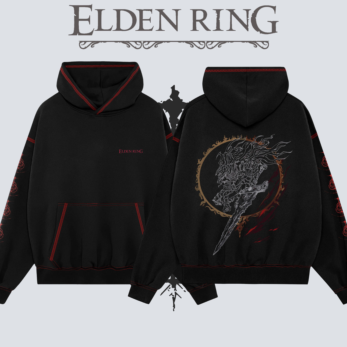 Kando Poleron Oversize Collareta - Elden Ring - Maliketh, the Black Blade