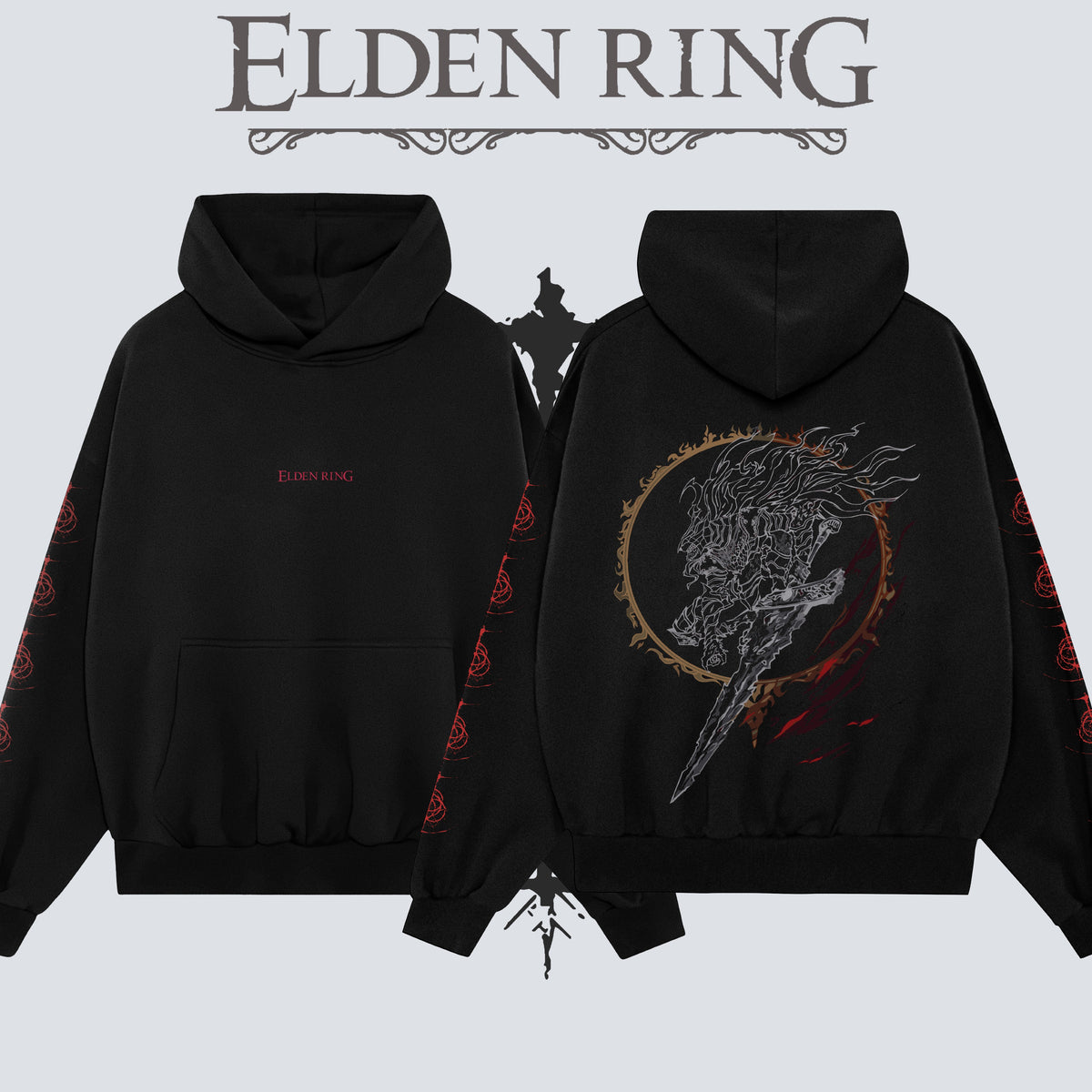 Kando Poleron Oversize Collareta - Elden Ring - Maliketh, the Black Blade
