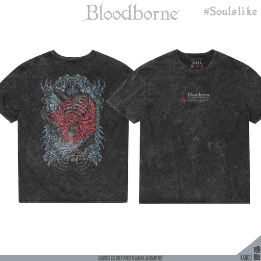 Kando Polera Stone Wash - Bloodborne -  Blood-starved Beast