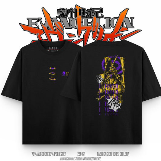 Kando Gaming Polera Heavy Oversize - Evangelion - 01