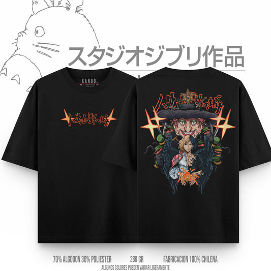 Kando Gaming Polera Heavy Oversize - Ghibli - El Castillo Ambulante