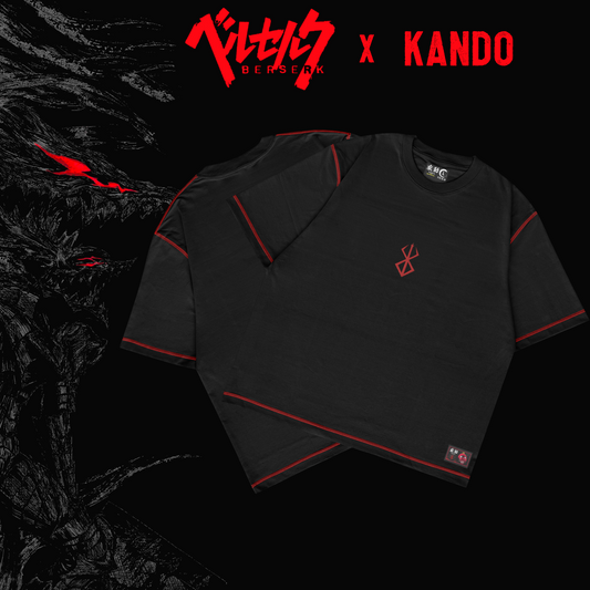 Kando Polera Heavy Oversize - Berserk "El Sacrificio"