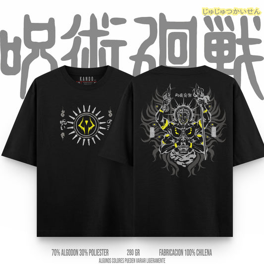 Kando Gaming Polera Heavy Oversize - Jujutsu Kaisen - Sukuna
