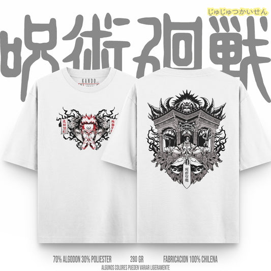 Kando Gaming Polera Heavy Oversize - Jujutsu Kaisen - Sukuna v2