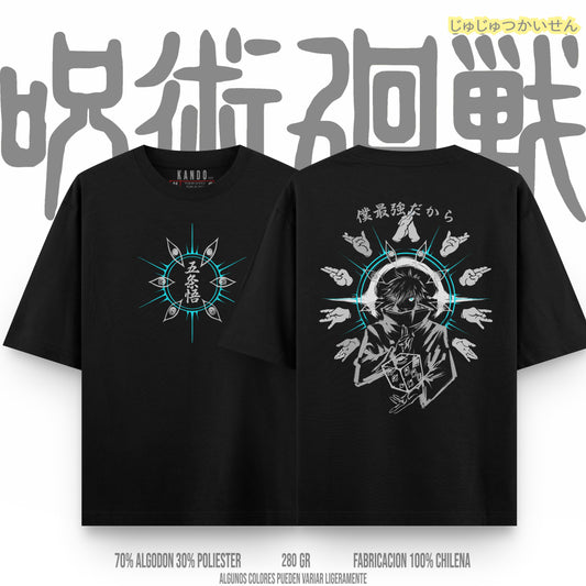 Kando Gaming Polera Heavy Oversize - Jujutsu Kaisen - Satoru Gojo