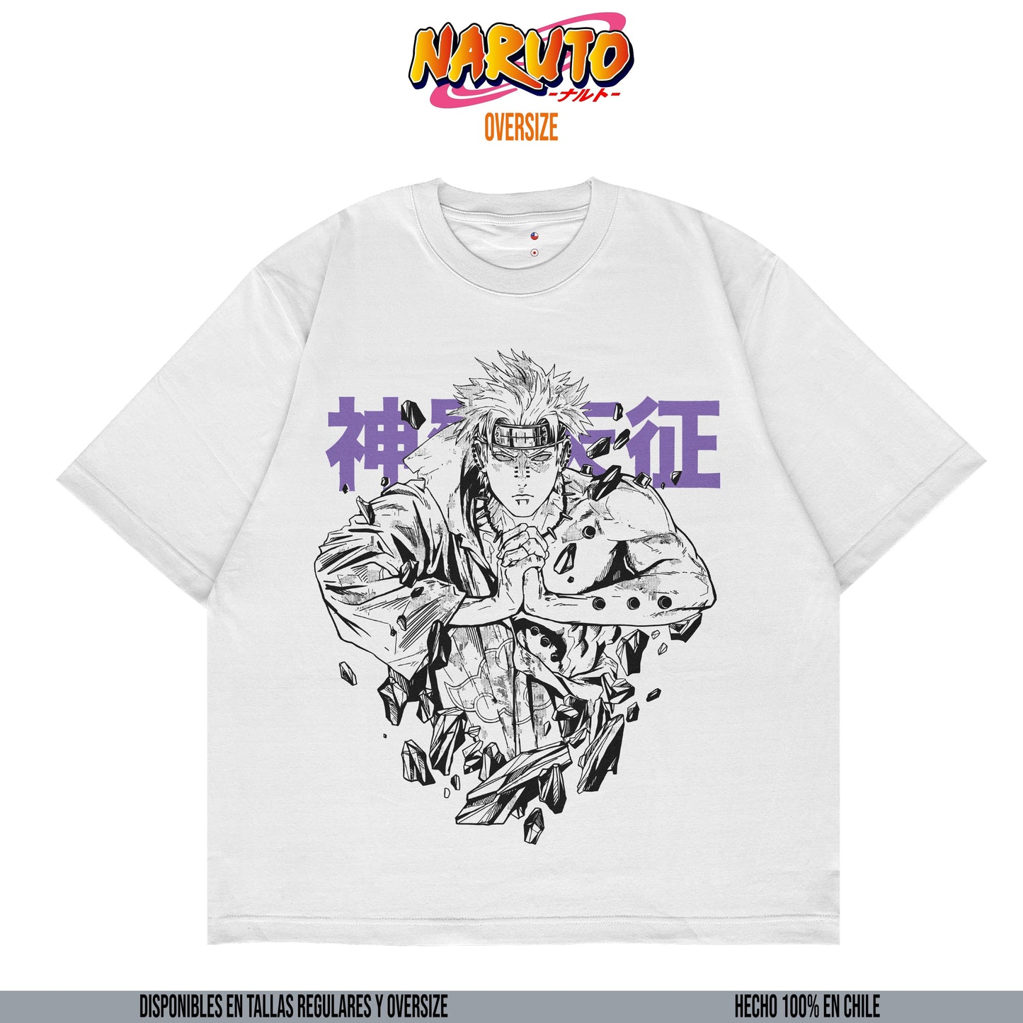 Kando Polera Heavy Oversize - Naruto - Pain