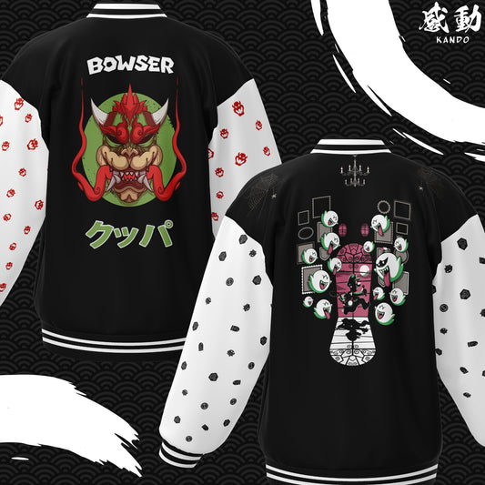 Chaqueta Bomber - #010-011 - Boo -Bowser